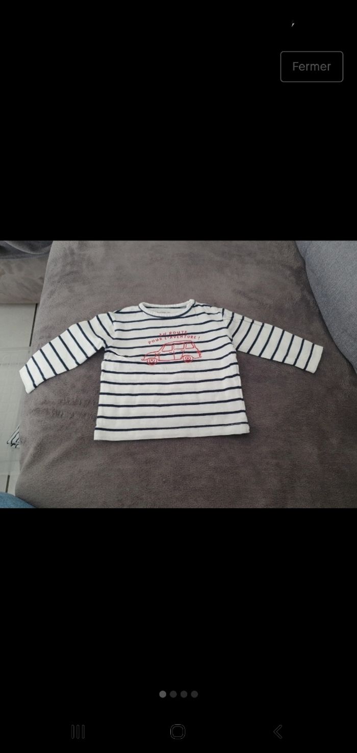 Lot tee shirt manches longues - photo numéro 3