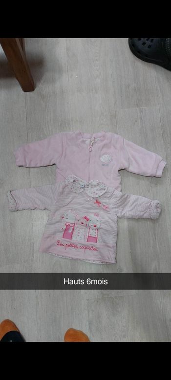 Lot pull/gilet 6mois