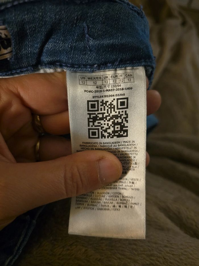 Short en jeans 12 ans - photo numéro 3