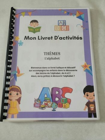 Livret d'activité alphabet 💫🌼