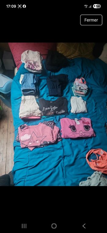 Lot vetement fille