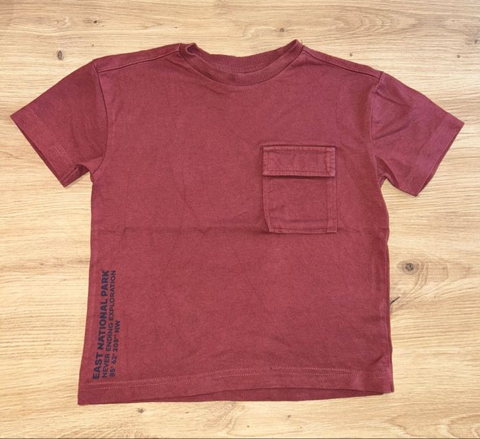 T-shirt bordeaux