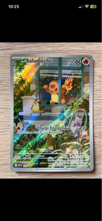 Carte Pokémon. 