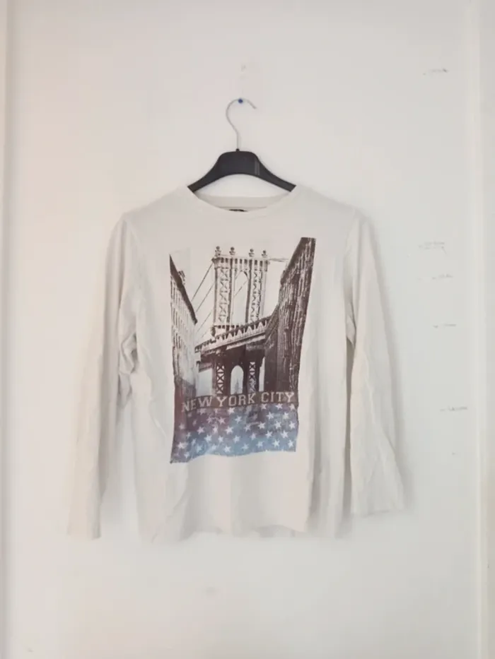 Tee-shirt manches longues garçon