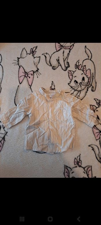 Chemise garçon 3 mois