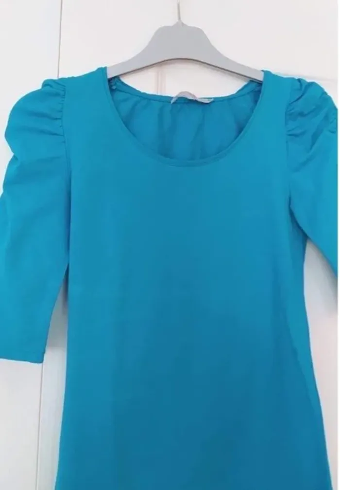 Haut Etam turquoise T36 - photo numéro 2