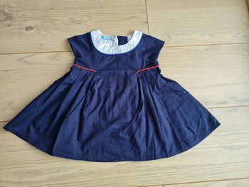 Robe obaibi bleu 6 mois