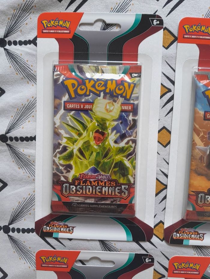 Pokémon Artset Booster EV03 | Flammes Obsidiennes - Neuf Scellé [FR] - photo numéro 2