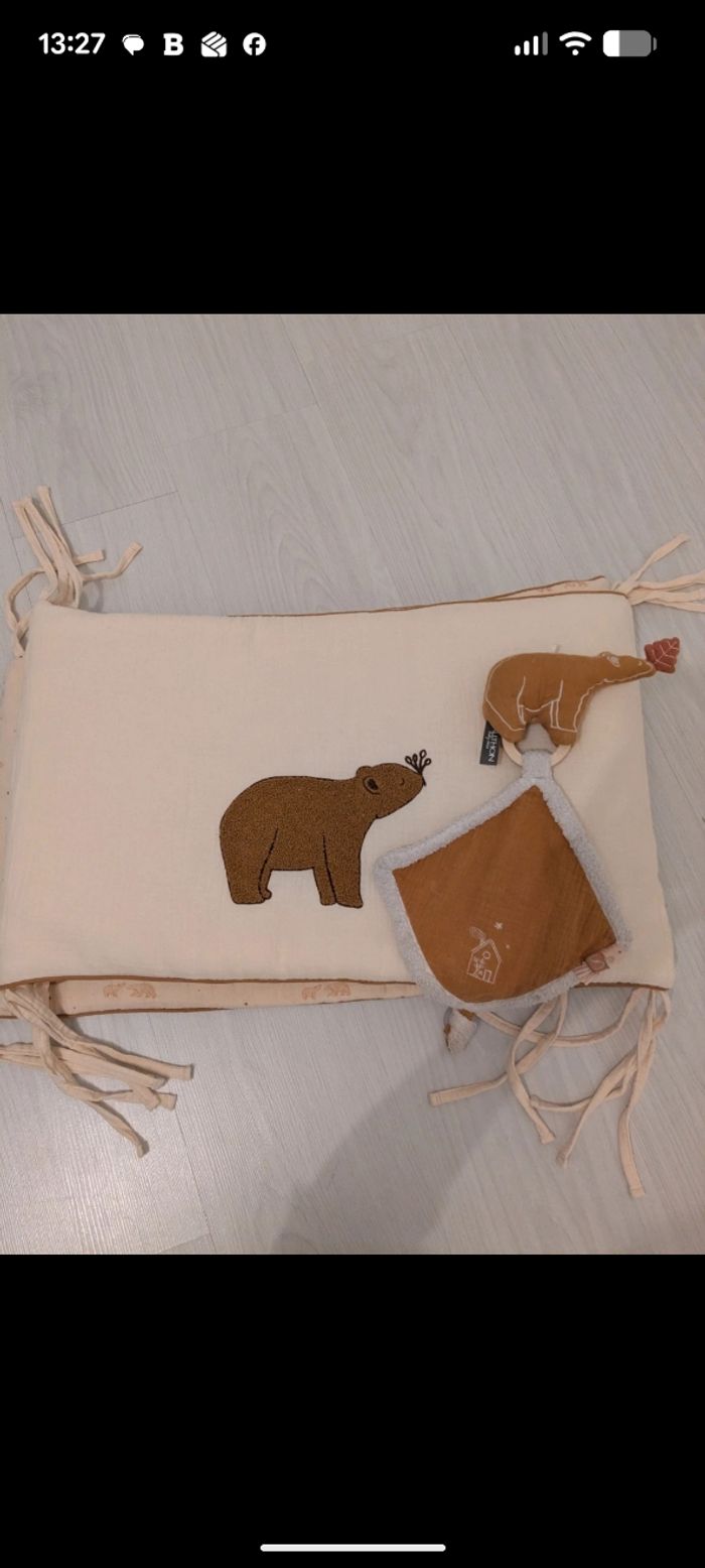 Tour de lit doudou orsino / ourson / ours