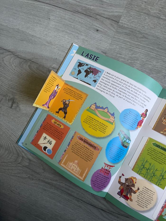 Livre enfant « mon premier atlas illustré du monde » - photo numéro 5