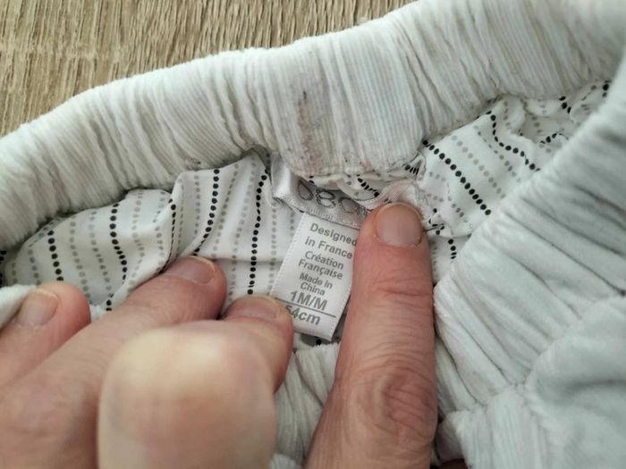 Lot de 2 pantalons 1 mois - photo numéro 4