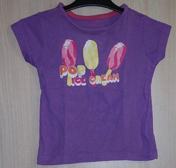Tee shirt fille T : 3 ans