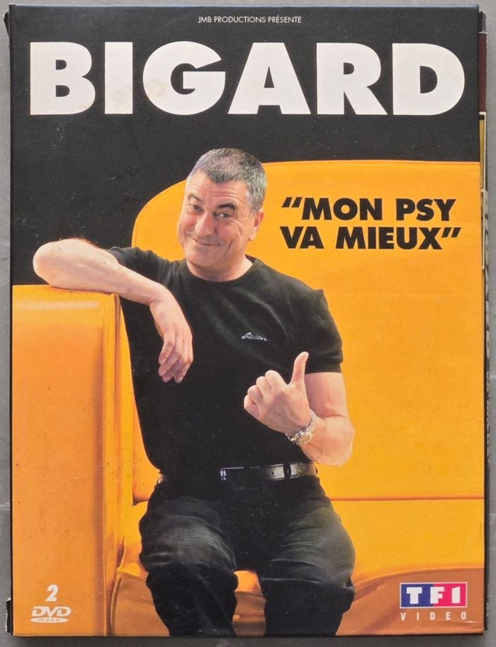 JMB Présente Bigard (Mon Psy va mieux) Dvd d'occasion en en très bon état