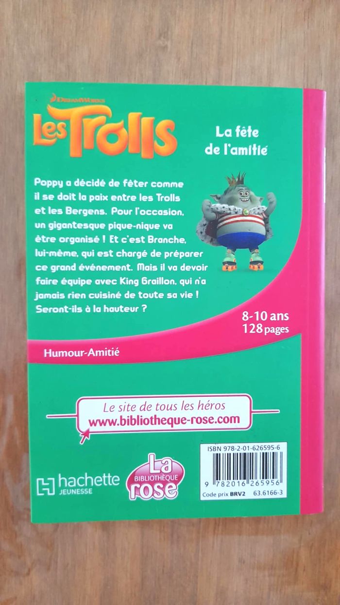 📚 Les Trolls – Bibliothèque Rose – 6/8 ans - photo numéro 2