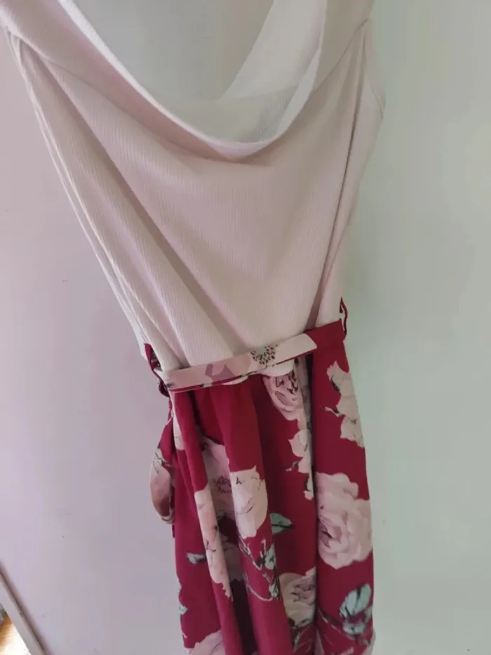Robe d'été col bardot épaules dénudées - photo numéro 3