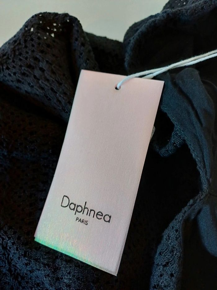 Robe longue noire neuve en dentelle Daphnea taille S 36 - photo numéro 10