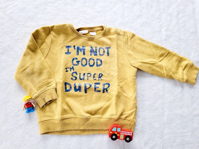 Pull col rond "I'm not good"