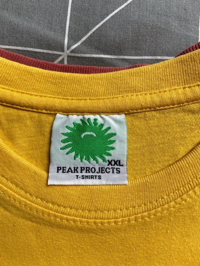 Lot de 5 t-shirt (bleu clair ,beige, jaune, bleu foncé , gris ) - photo numéro 7