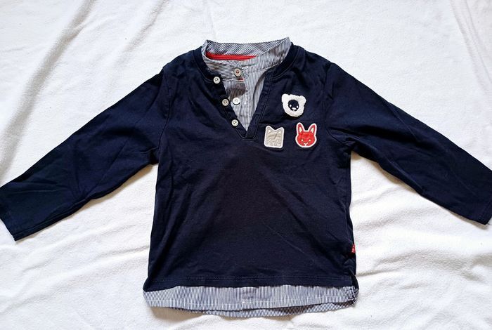 Lot de tee shirt manches longues 24 mois - photo numéro 3