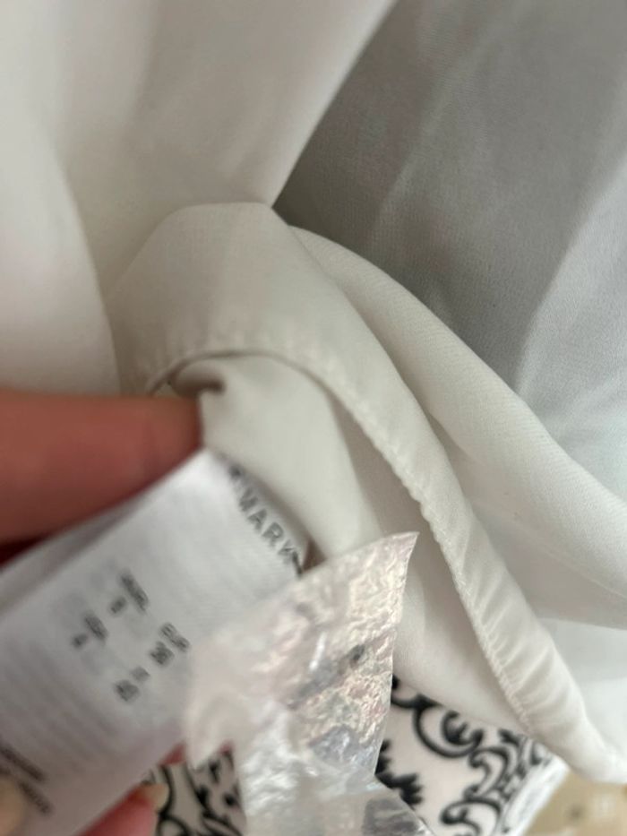 Très beau chemisier blanc cassé 🥰 taille 36 primark neuf - photo numéro 4