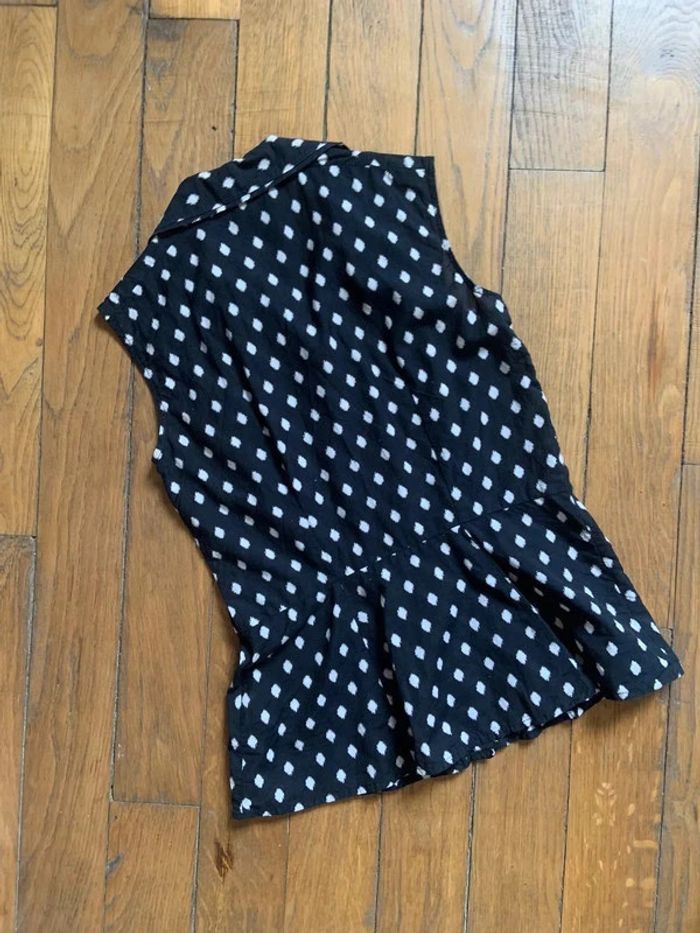 Blouse noire H&M taille 34 Xs - photo numéro 5
