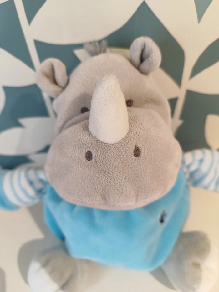 Doudou rhinocéros obaibi - photo numéro 2