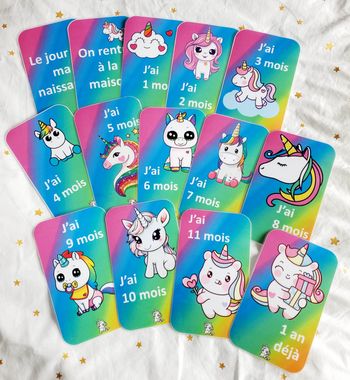Cartes étape - Licorne