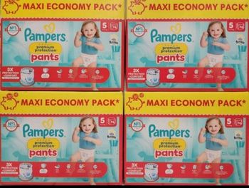 Couches pampers premium protection pants T5