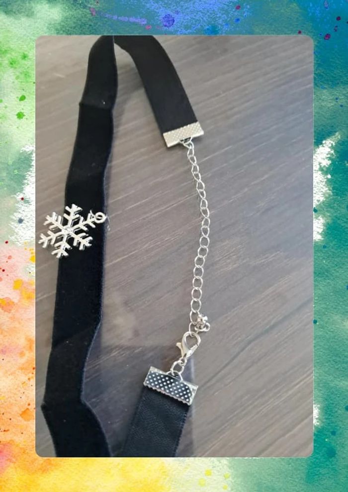 Collier flocon de Neige Neuf Chic et élégant - photo numéro 3