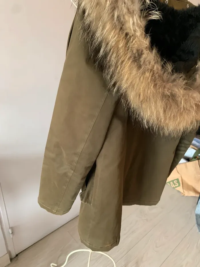 Parka kaki maje S - photo numéro 4