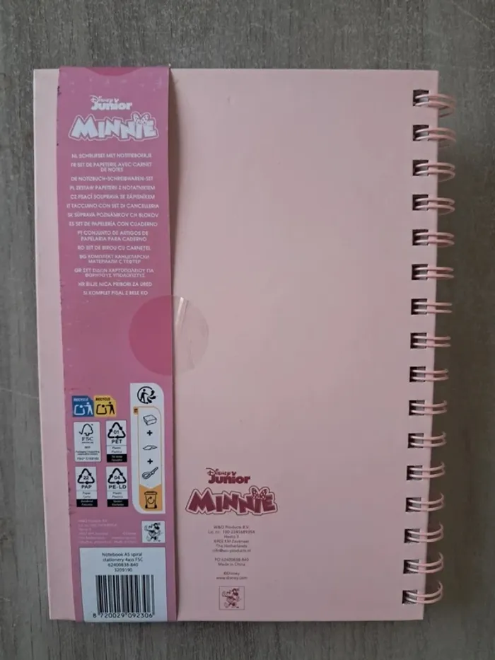 Set de fourniture scolaire  et notebook minnie - photo numéro 2