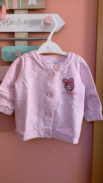 Gilet / pull « my Mélody » taille 9 mois