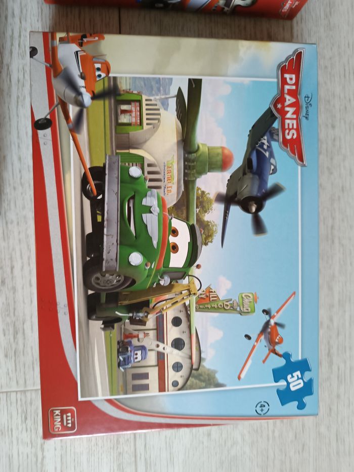 Lot de 3 puzzles Planes  neuf - photo numéro 3