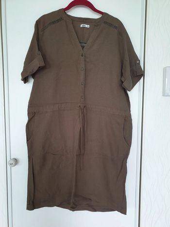 Robe kaki casual Gémo 42
