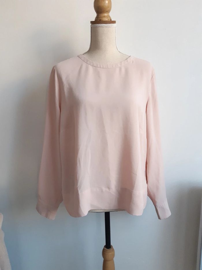 Blouse manches longues rose Autograph T46