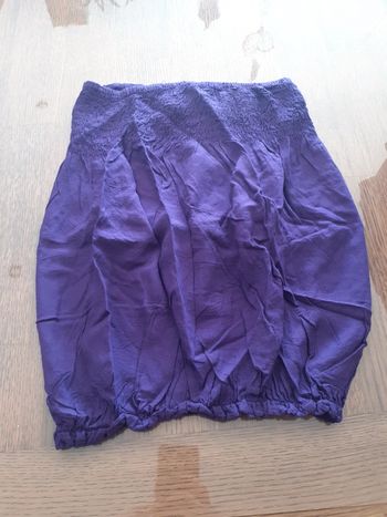 Top épaules dénudées Coline (violet), S / 36 / 8