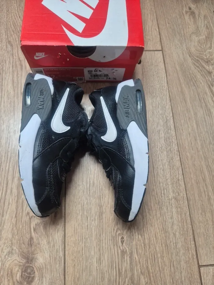 Chaussures baskets nike air max excee pointure 29,5 - photo numéro 4