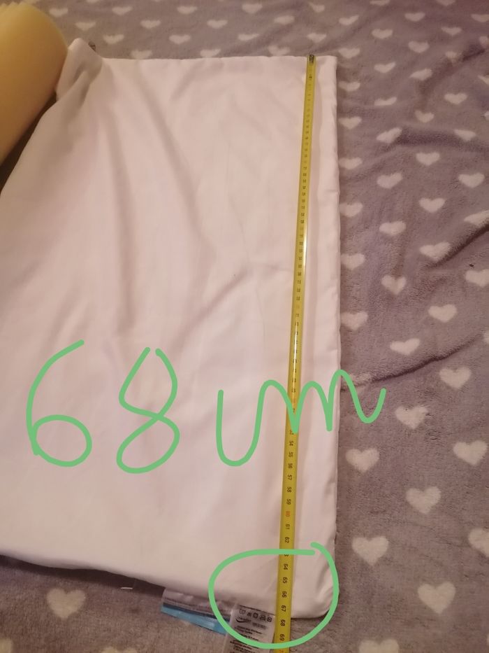 Oreiller ergonomique déhoussable en mousse - photo numéro 5