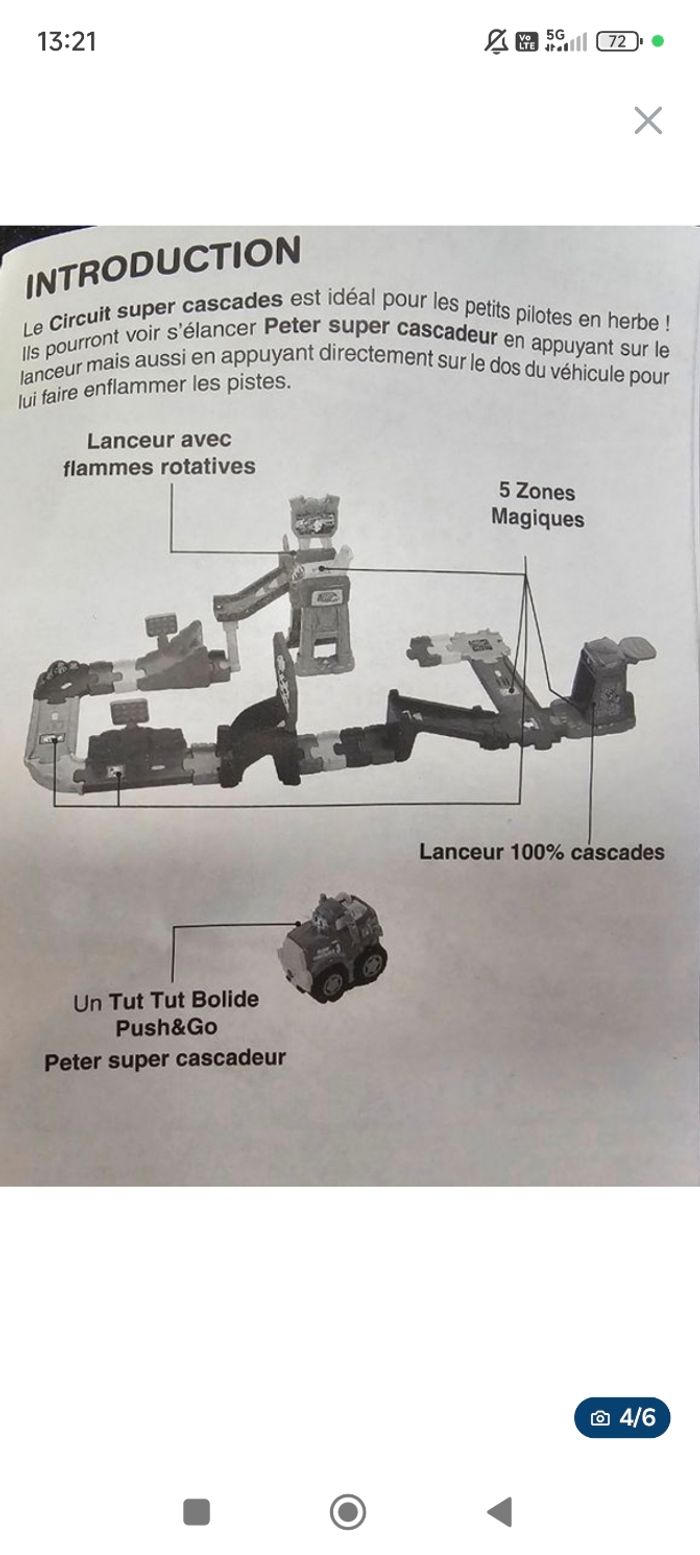 Circuit tut tut bolide cascade + véhicule - photo numéro 2