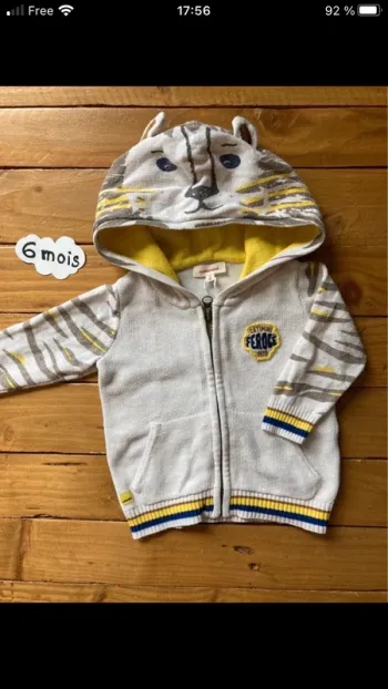 Gilet zippé