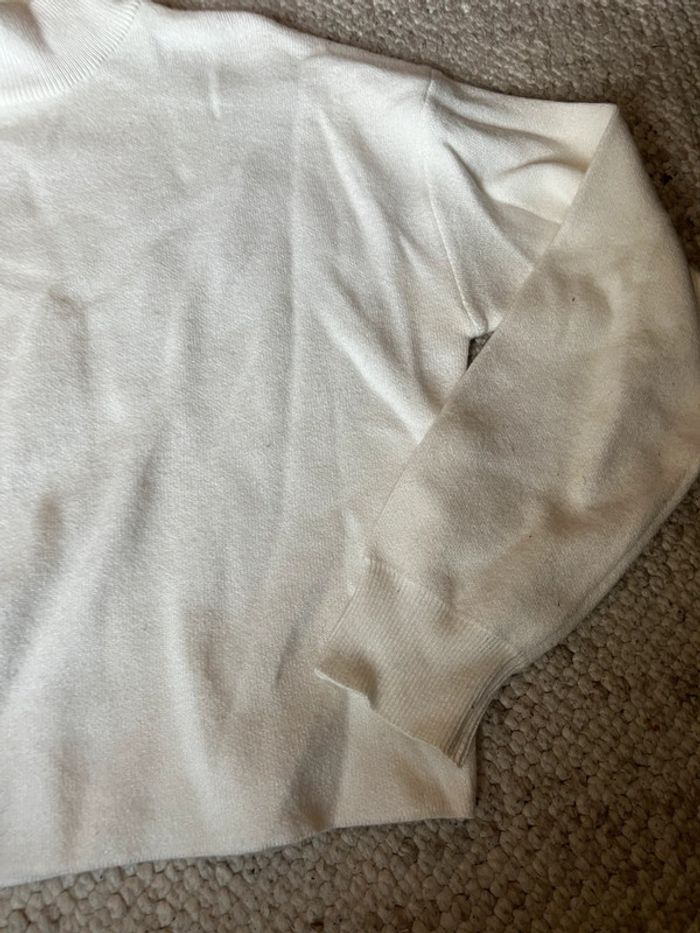 Pull blanc TM - photo numéro 3