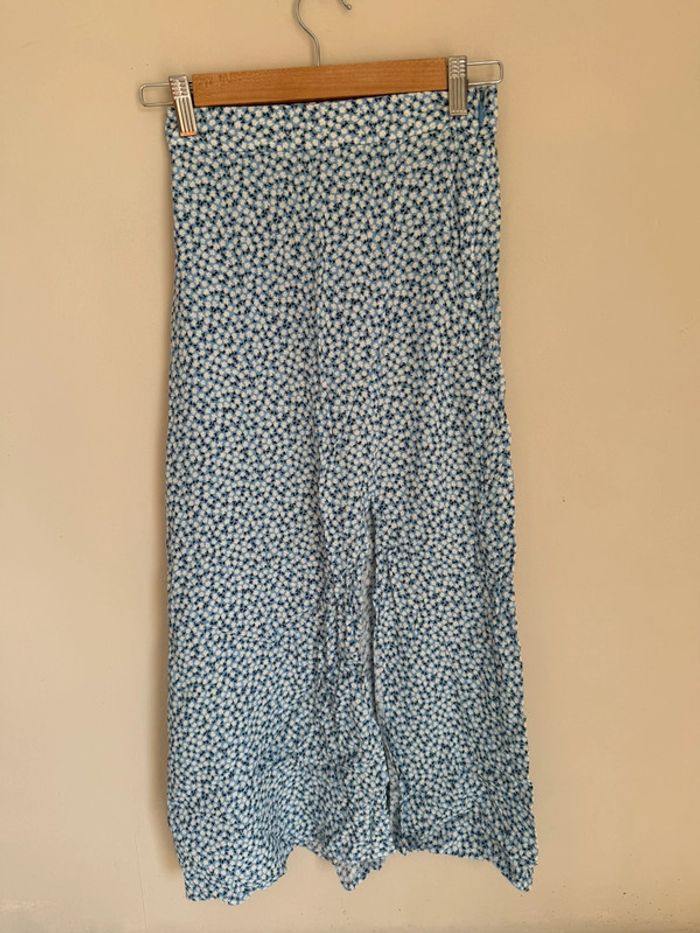 Jupe liberty bleue, H&M