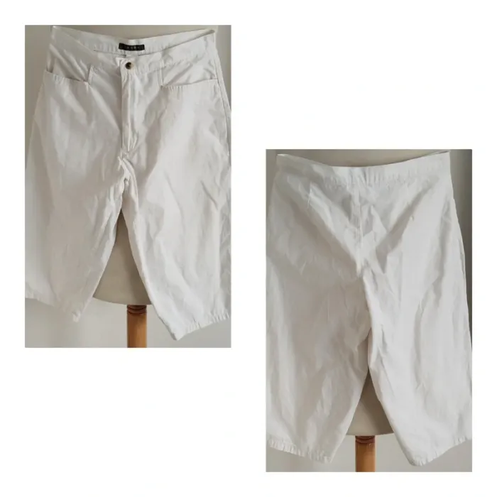 Bermuda blanc Zamba taille 36