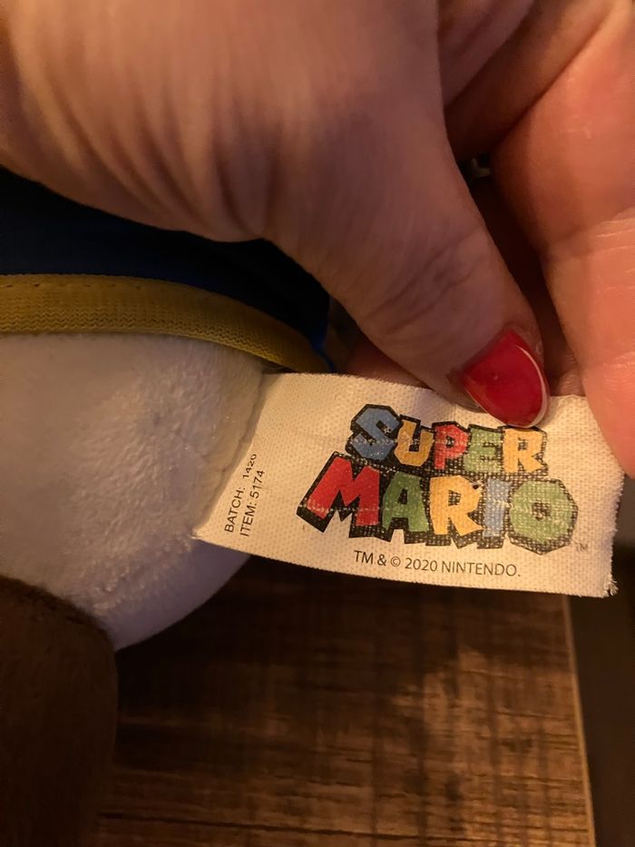 Peluche Tod super Mario - photo numéro 3