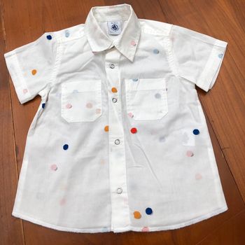 Chemise manches courtes Petit Bateau 18 mois