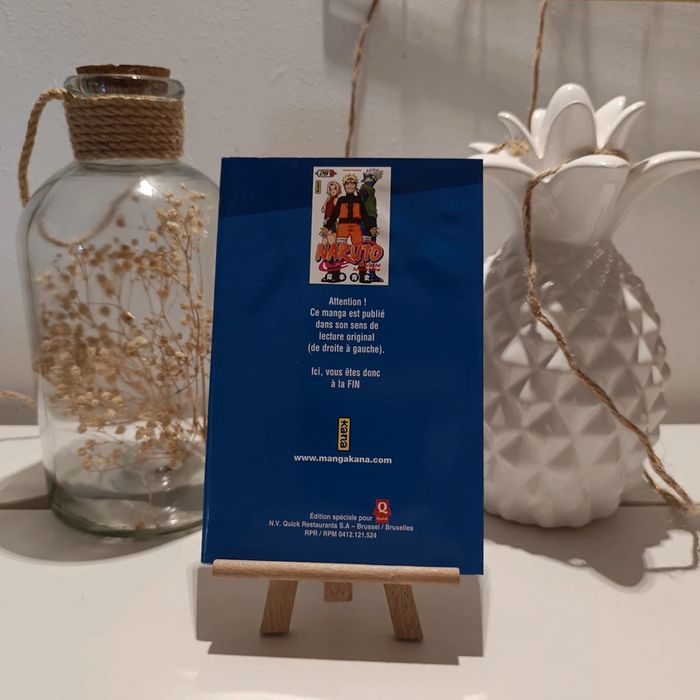 Manga Naruto chapitre 247-248 édition limitée exclusive Quick - photo numéro 2