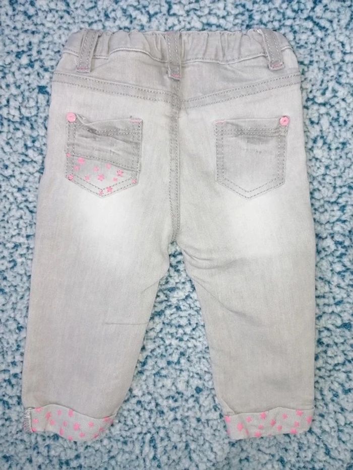 Jeans fille taille 6 mois - photo numéro 5