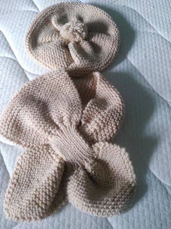 Écharpe et bonnet