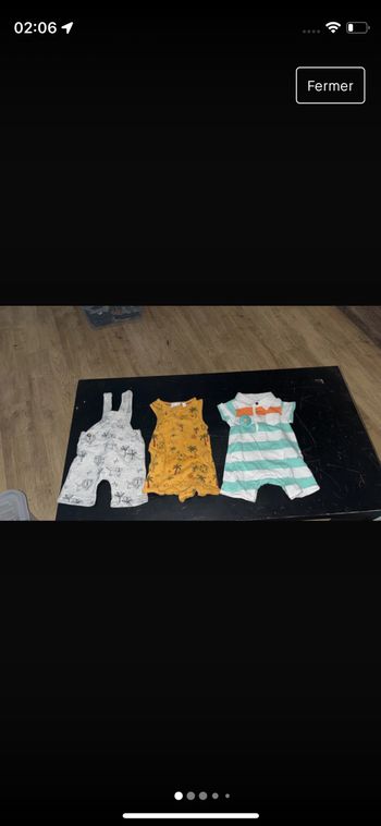 Lot salopettes été