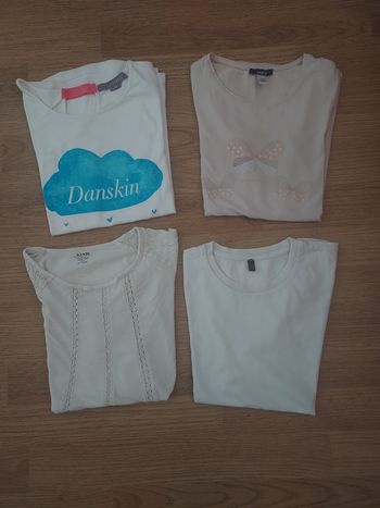 lot T.Shirt fille 12 ans